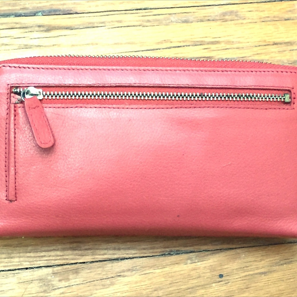 Large Coral Wallet